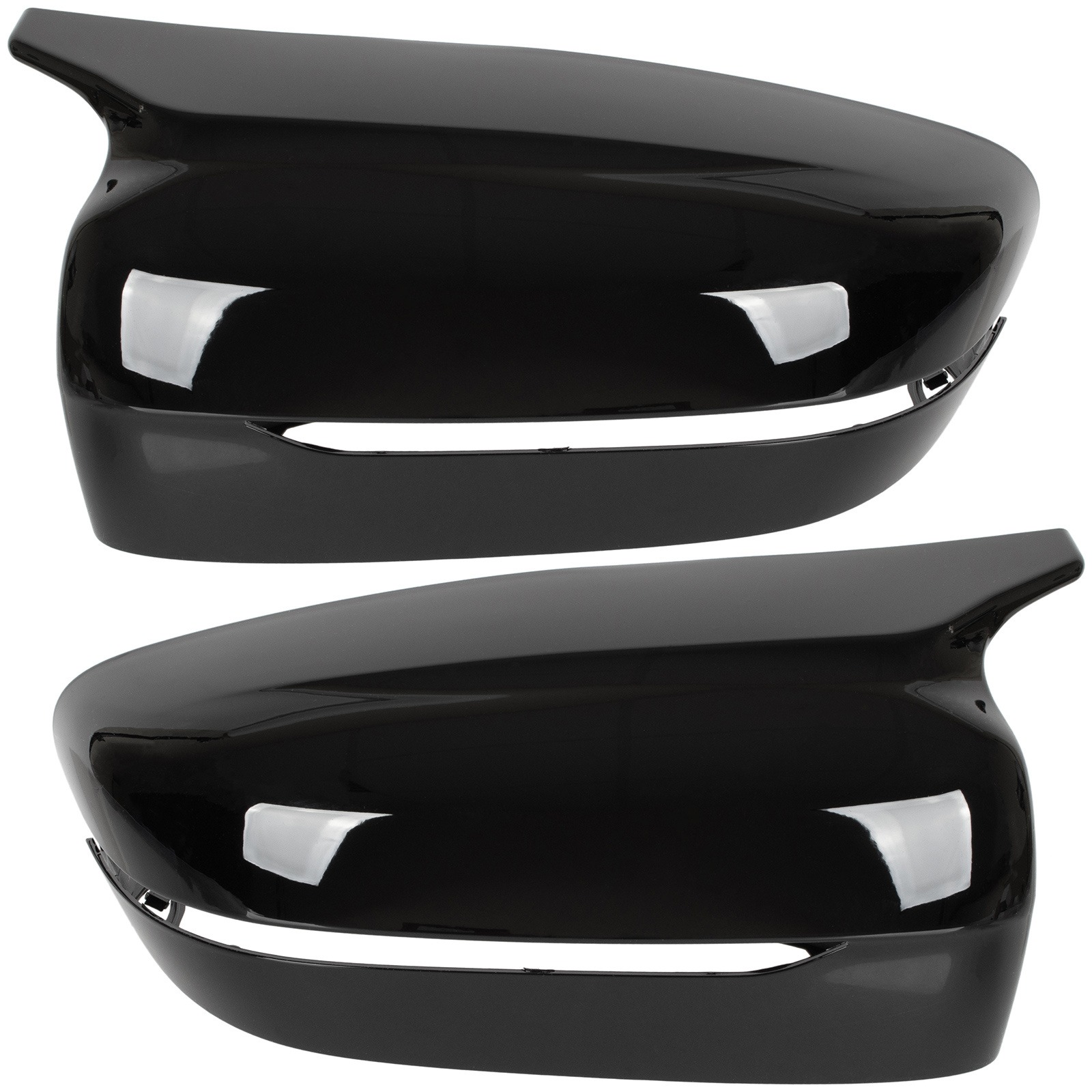 Накладка дзеркала BMW 4 G22 G23 2020-2023 BLACK GLOSSY (ліва + права) 2 шт.