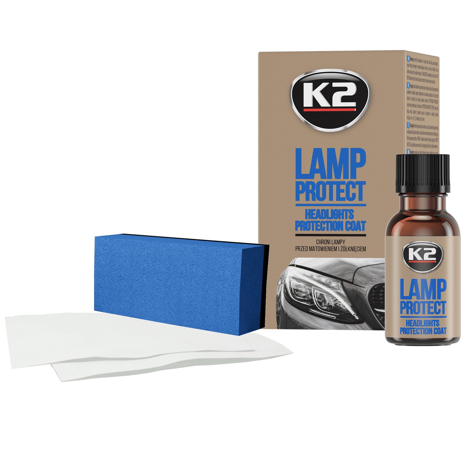 Захисне покриття для фар K2 LAMP PROTECT 10ml K530